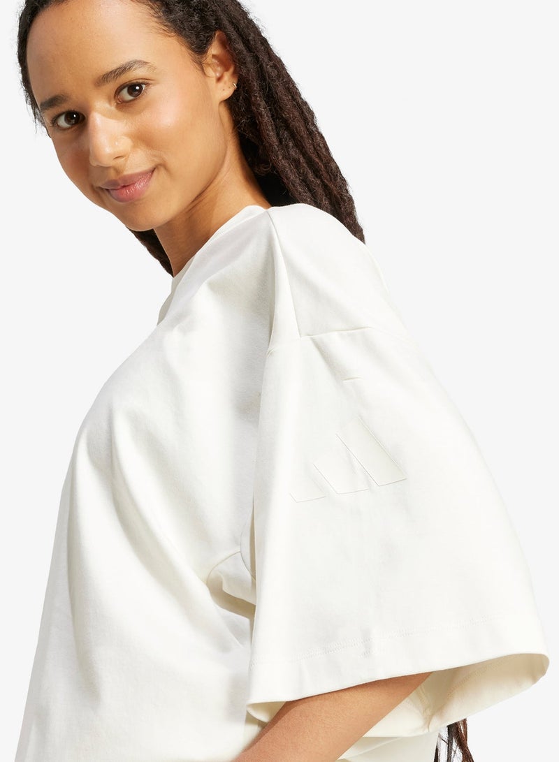 Adidas Soft Lux Loose T-Shirt - Image 3