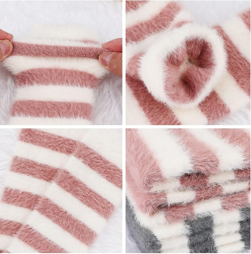 Baby Toddler Leg Warmers - 2 Pairs Stripe Unisex Knee Socks for Ages 0-5 - Image 4