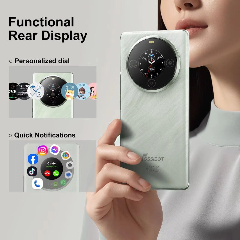 فوسيبوت هاتف ذكي fossibot S3 PRO - أخضر - Image 2