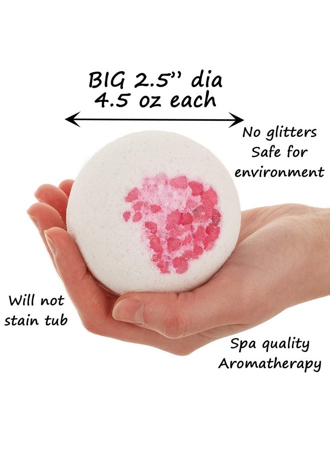360Feel - Bath Bombs Gift Set 10 Large Usa Made -Made With Essential Oil -All Natural Organic Bath Fizzies- Gift Ready Box - Aromatherapy Organic Bath Bomb For Women Men And Kids - Gift Ready Box - Image 1