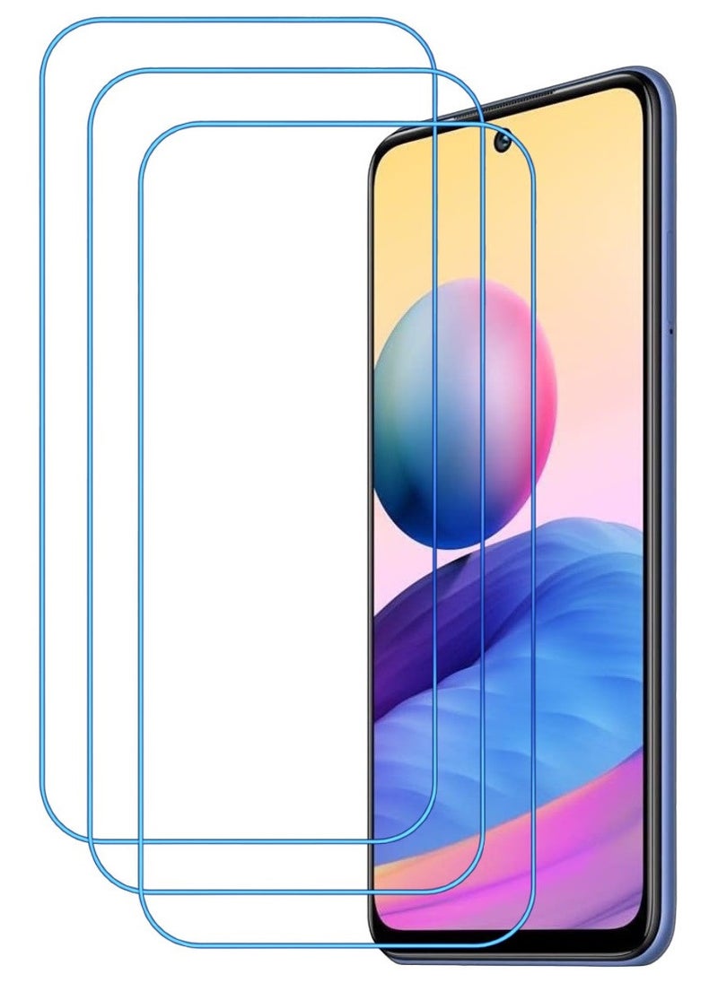 ACLIX 3 Pieces Antistatic ESD Dustproof Premium Quality High Definition Clear Tempered Glass Screen Protector Designed For Xiaomi Redmi Note 10 5G - Image 1