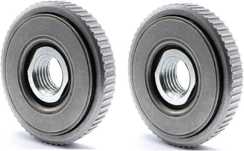 M14 Angle Grinder Quick Release Nut Clamp Lock Plate Chuck Tool Set 2 Pieces - Image 1
