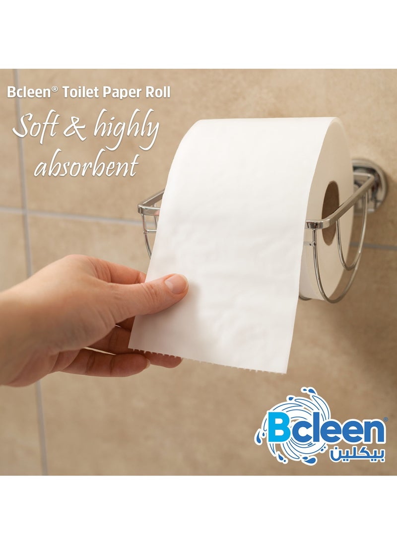 Bcleen - Toilet Tissue Paper Rolls  2 Ply 300 Sheets Pack of 12 - Image 1