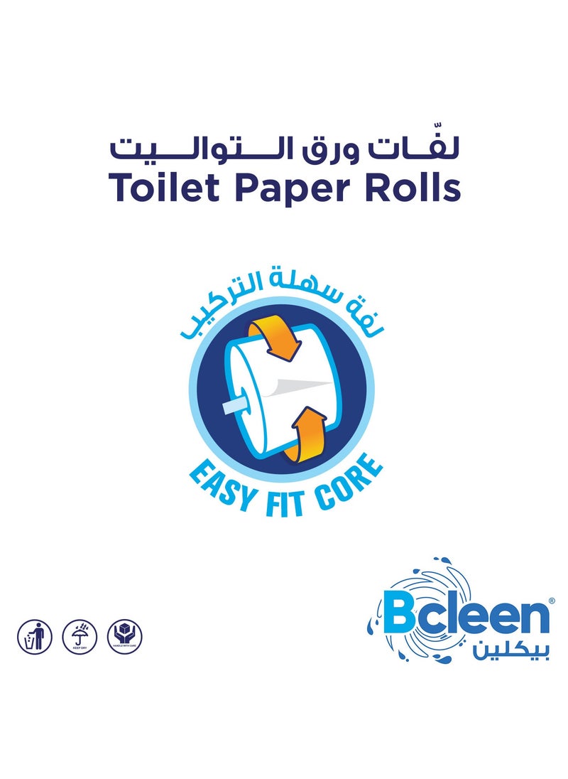 Bcleen - Toilet Tissue Paper Rolls  2 Ply 300 Sheets Pack of 12 - Image 1