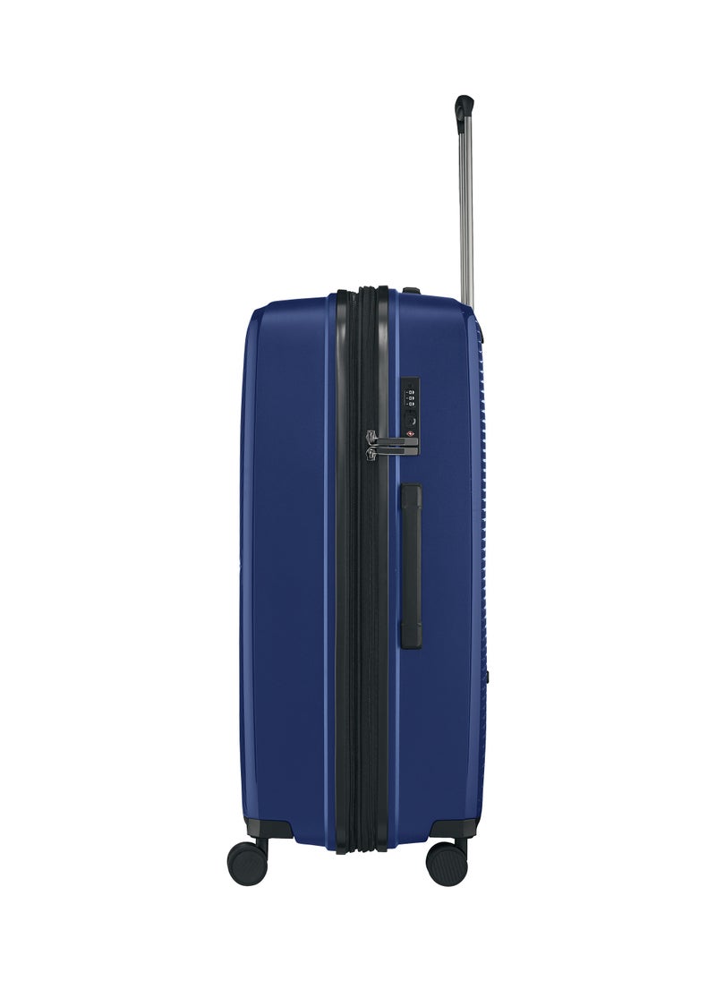 Wenger - UltraLite Hardside Large Expandable 76cm Check-In Luggage Trolley Blue - 612376 - Image 1