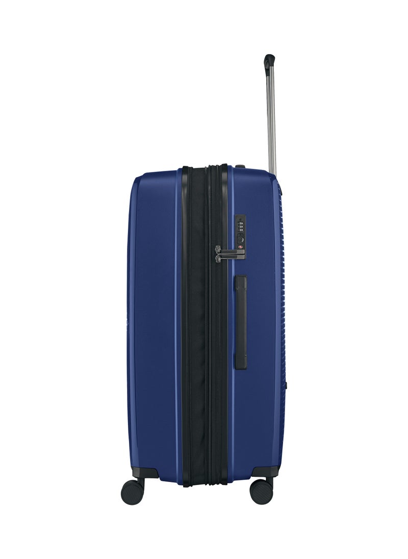Wenger - UltraLite Hardside Large Expandable 76cm Check-In Luggage Trolley Blue - 612376 - Image 1