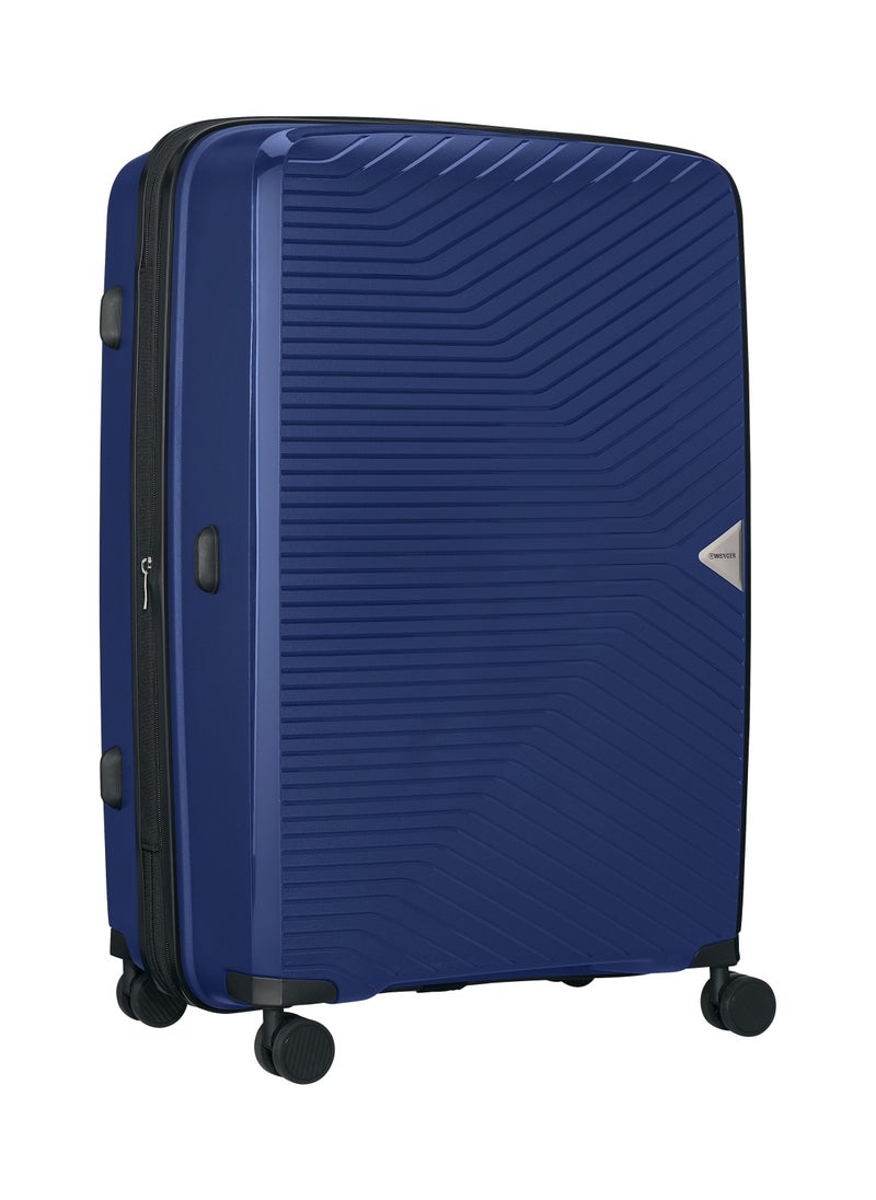 Wenger - UltraLite Hardside Large Expandable 76cm Check-In Luggage Trolley Blue - 612376 - Image 1