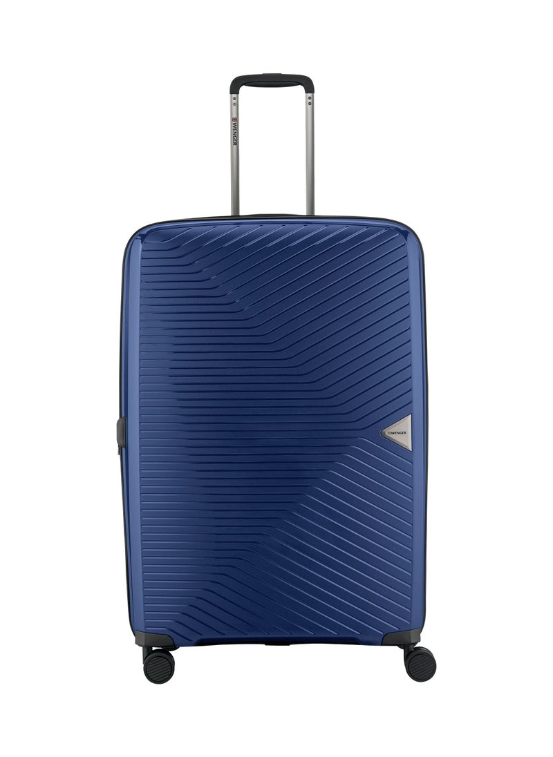 Wenger - UltraLite Hardside Large Expandable 76cm Check-In Luggage Trolley Blue - 612376 - Image 1
