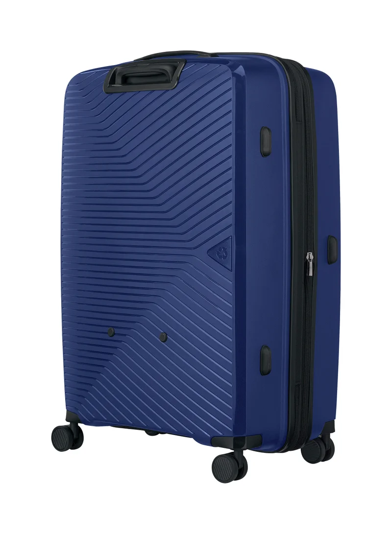 Wenger UltraLite Hardside Large Expandable 76cm Check-In Luggage Trolley Blue - 612376