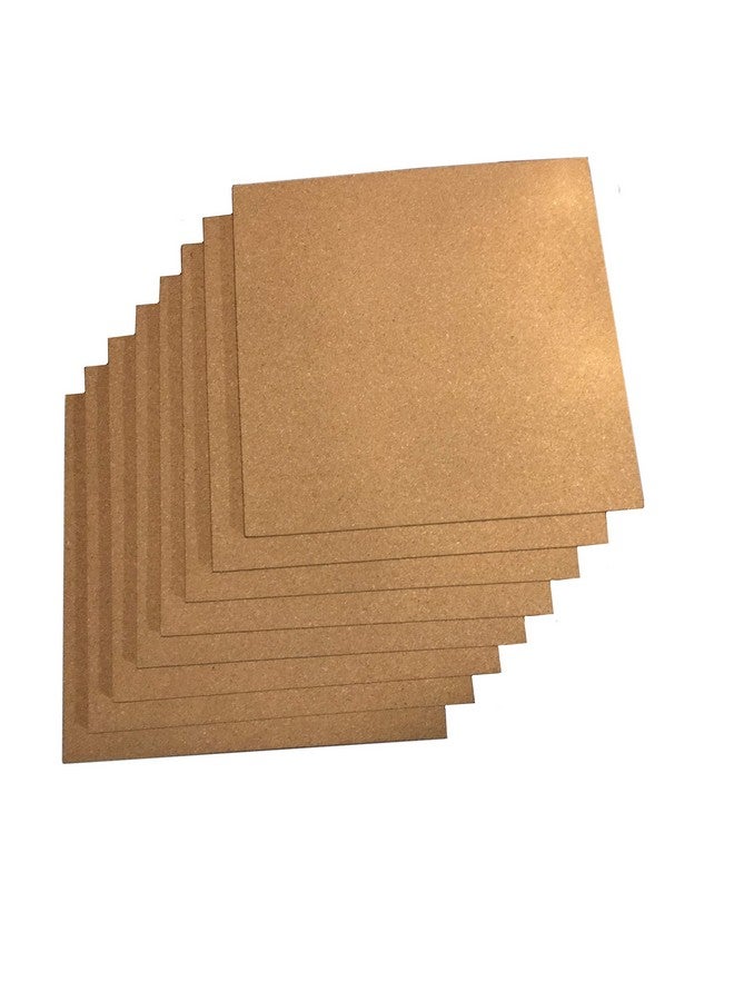 Classic Mules Cork Board Tiles 8 Pack Square 12 X 12 1/4 Thick Cork Tiles Premium Natural Cork For Bulletin Board Display Or Mini Wall 72 Self Adhesive Squares Included - Image 1