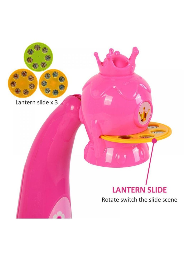 فول جوي بروجكتور مع طاولة الوان -زهري 23-2031384 - Image 4