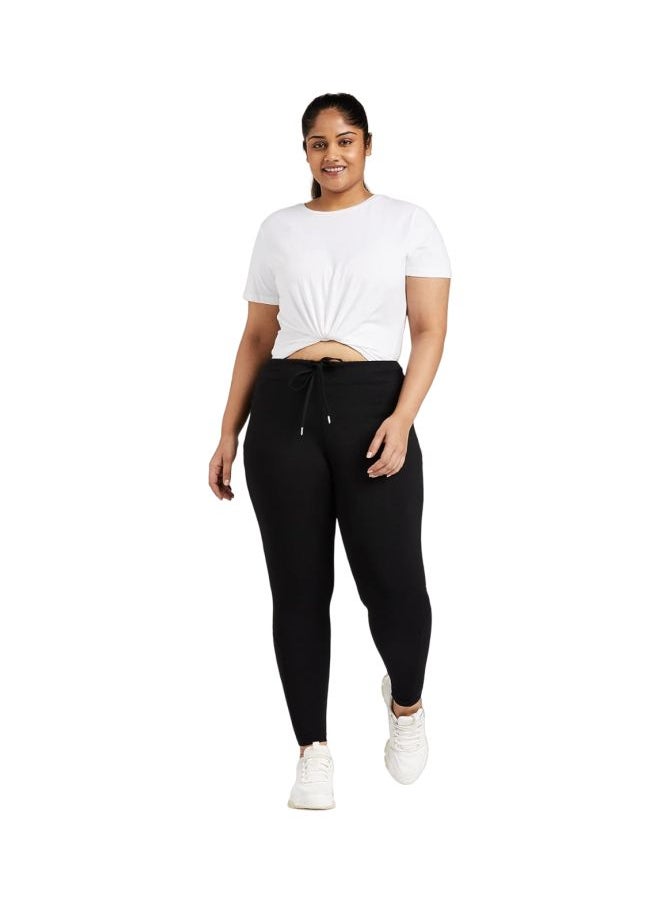 JOCKEY Jockey AA01 Women Super Combed Cotton Elastane Stretch Yoga Pants with Side Zipper Pockets  - Image 5