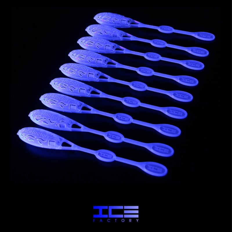 Chrome Cherry Icicle Drink Stirrer Swizzle Sticks for Smokey Drinks (Use with Dry Ice) (10 pack) - Image 4