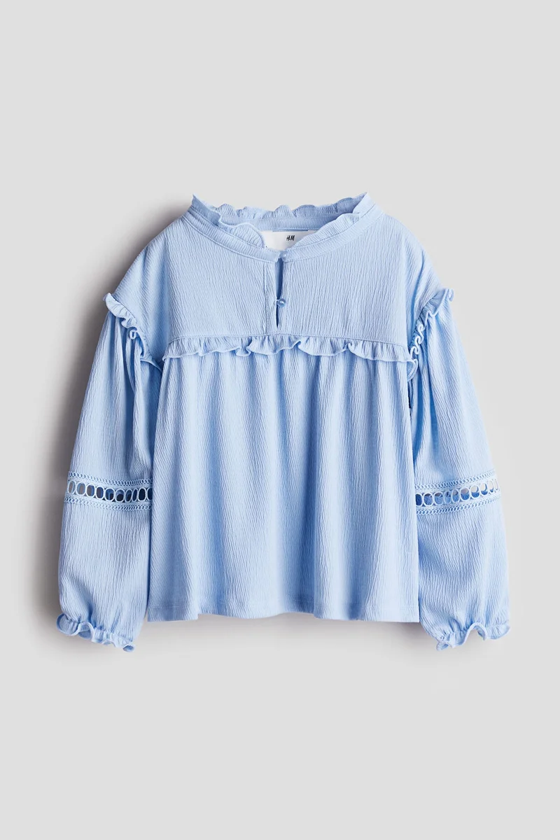 H&M Crinkled blouse