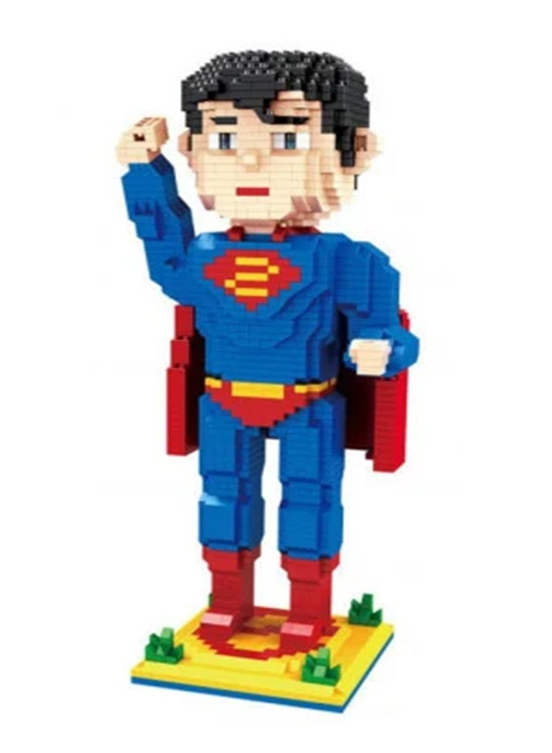 سوبر مان مكعبات بناء سوبرمان ۱۹۰۰ قطعة ليغو شبيهة