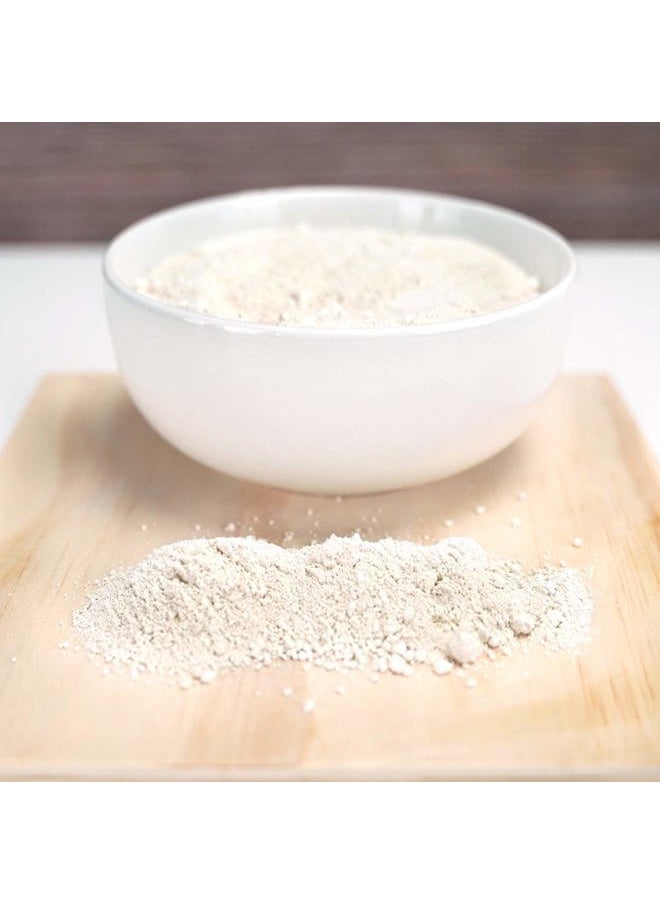ClearLee - Kaolin Clay Cosmetic Grade Powder - 100% Pure Natural Powder - Great For Skin Detox, Rejuvenation, and More - Heal Damaged Skin - DIY Clay Face Mask (2 LB) - Image 1