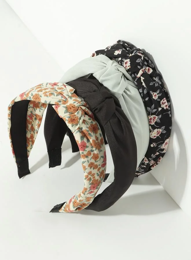 تايك تو طقم من قطعتين - عصابة رأس ملتفة