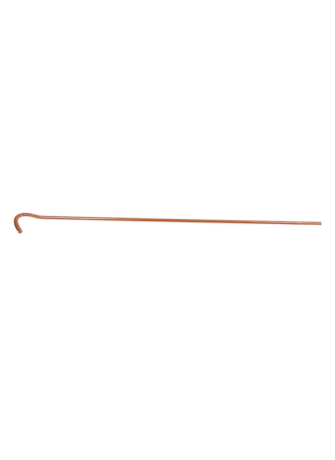 AL SANIDI Crystal Plastic Crutch Stick, Honey-Colored, Size 95 Cm  - Image 4