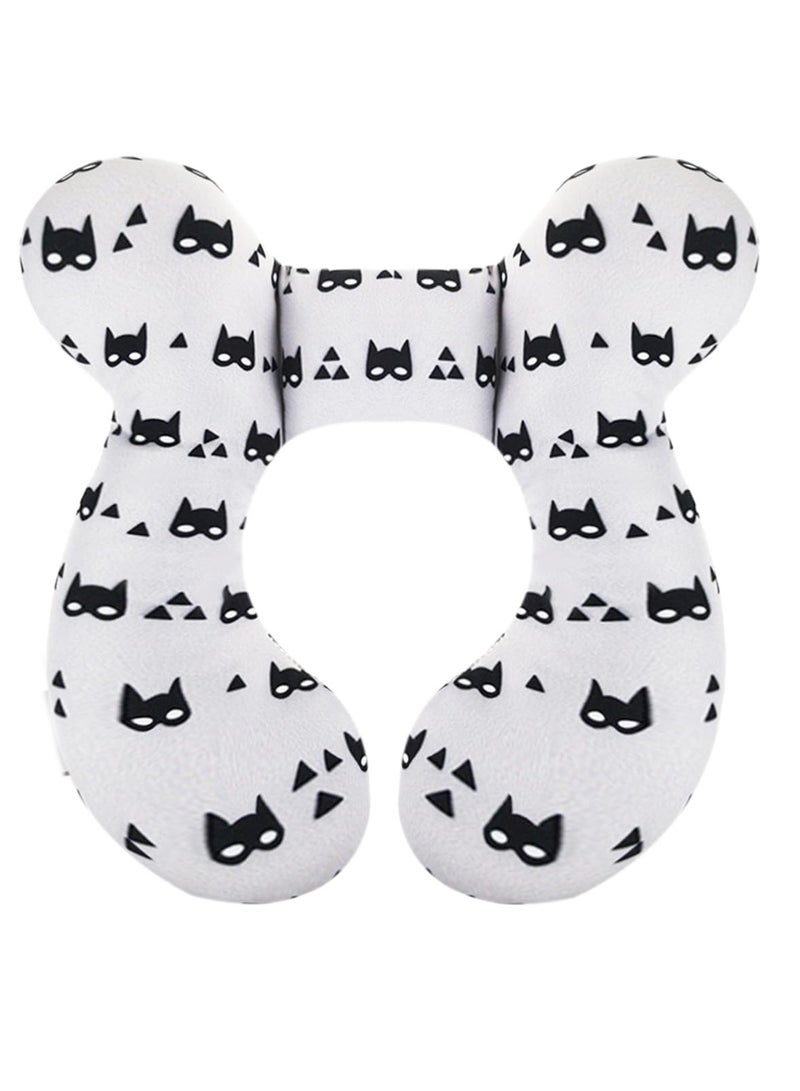 دايتويز وسادة سفر للأطفال ومقعد السيارة ووسادة ناعمة لدعم الرأس والرقبة ووسادة سفر للرقبة مناسبة للأطفال من سن 0 إلى 1 سنة - Image 1