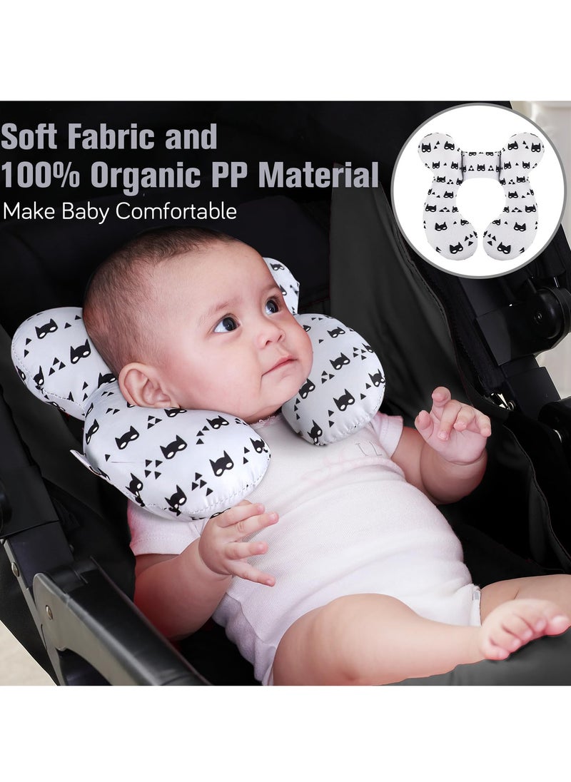 Baby Travel Pillow Pushchair Car Seat Soft Head and Neck Support Pillow Baby Travel Neck Pillow Suitable for Babies 0-1 Years Old - pzsku/Z4E0CD96D72C465858AD9Z/45/_/1737683347/c130f4e0-6745-49f7-a820-b64720bab4cb