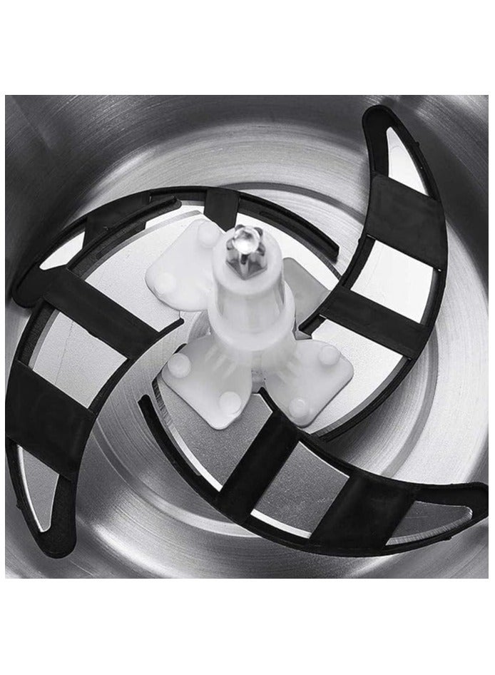 ECVV Food Chopper Meat Mincer 3L 300W Electric Meat Grinder Blender Mincer Mixer Meat Chopper Stainless Steel Electric Chopper Automatic Food Processor Machine - Image 5