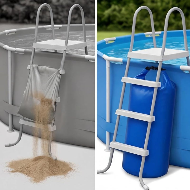 Fawoonu Pool Ladder Sandbags for Above Ground 10L Fillable - Image 3