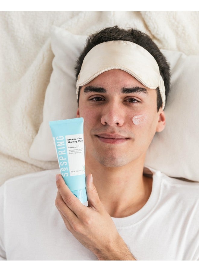SeSpring Sepsring Dreamy Glow Sleeping Mask Korean Face Mask Formulated With Camellia Lotus And Hyaluronic Acid Korean Skincare Clean Beauty Vegan Cruelty Free Korean Beauty Products 3.38 Fl Oz - Image 5