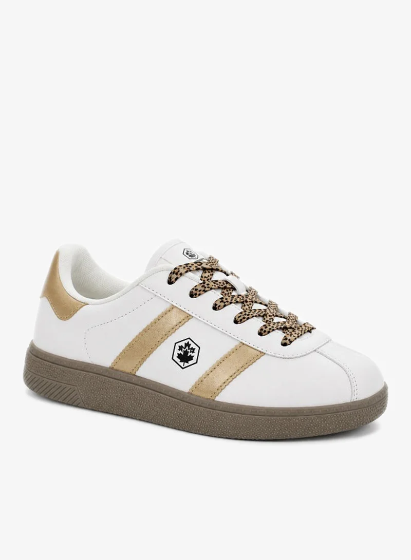 لامبرجاك Lumberjack Frosty Women Sneakers White PU – Lightweight Breathable Casual Shoes, Comfortable Everyday