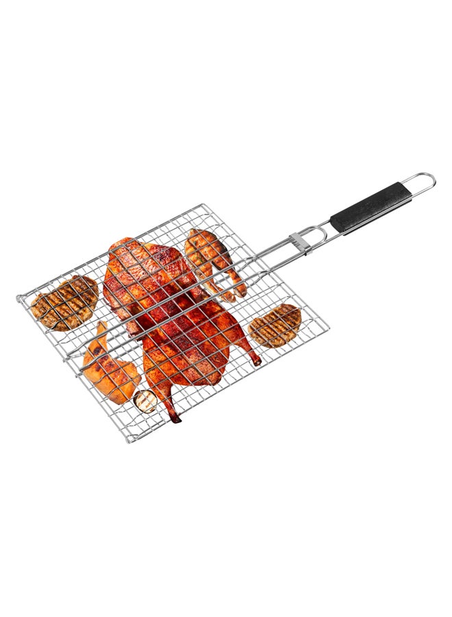 AL SANIDI Stainless steel grill, Grill grates, Silver, Size 30*30 Cm - Image 2