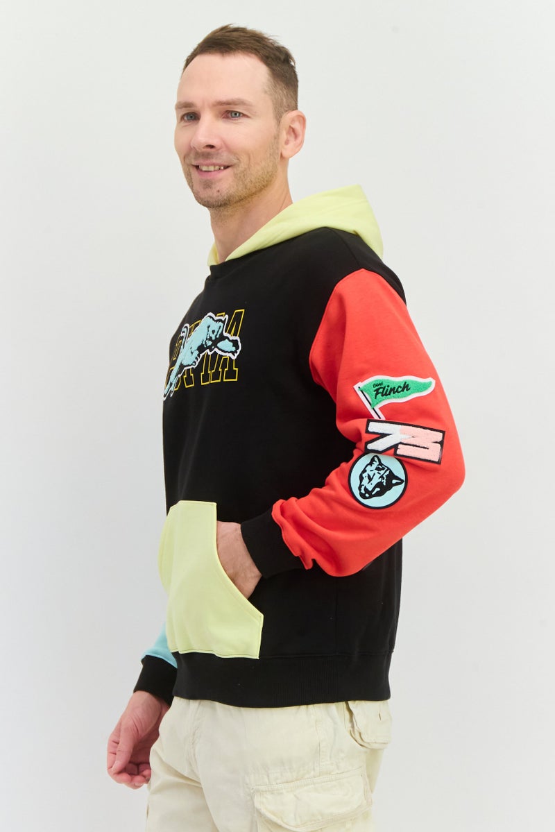 PUMA Men Sportswear Fit  Long Sleeve Hoodie, Black  - Image 3
