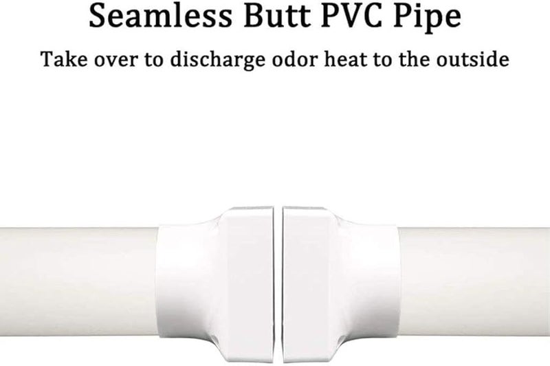 مروحة شفط حمام بيضاء قوية للتهوية للمطبخ والمرحاض ونافذة مجرى الهواء - Image 4