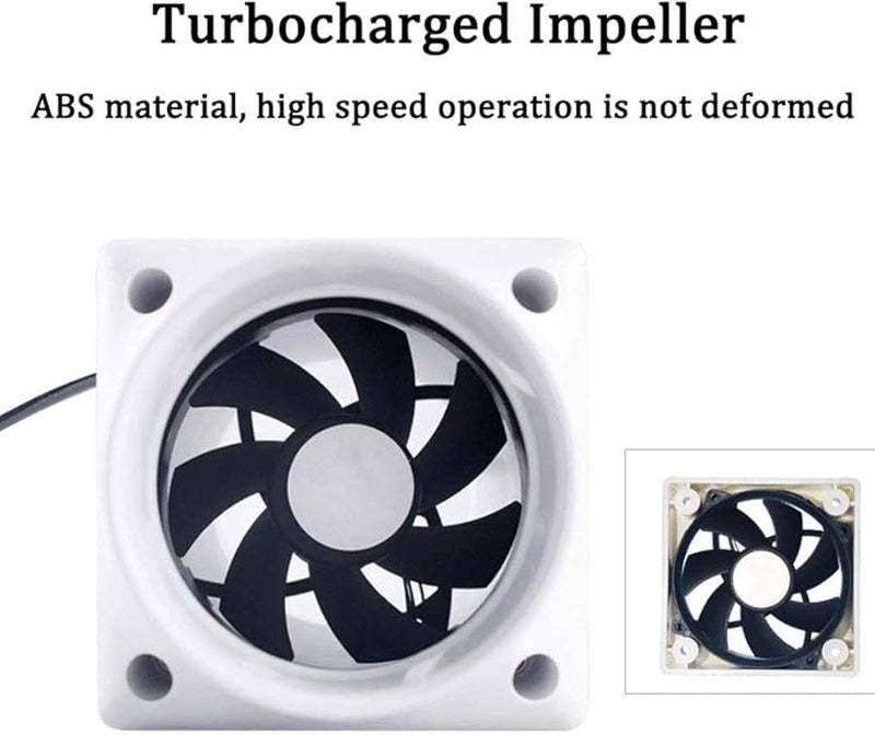 مروحة شفط حمام بيضاء قوية للتهوية للمطبخ والمرحاض ونافذة مجرى الهواء - Image 5