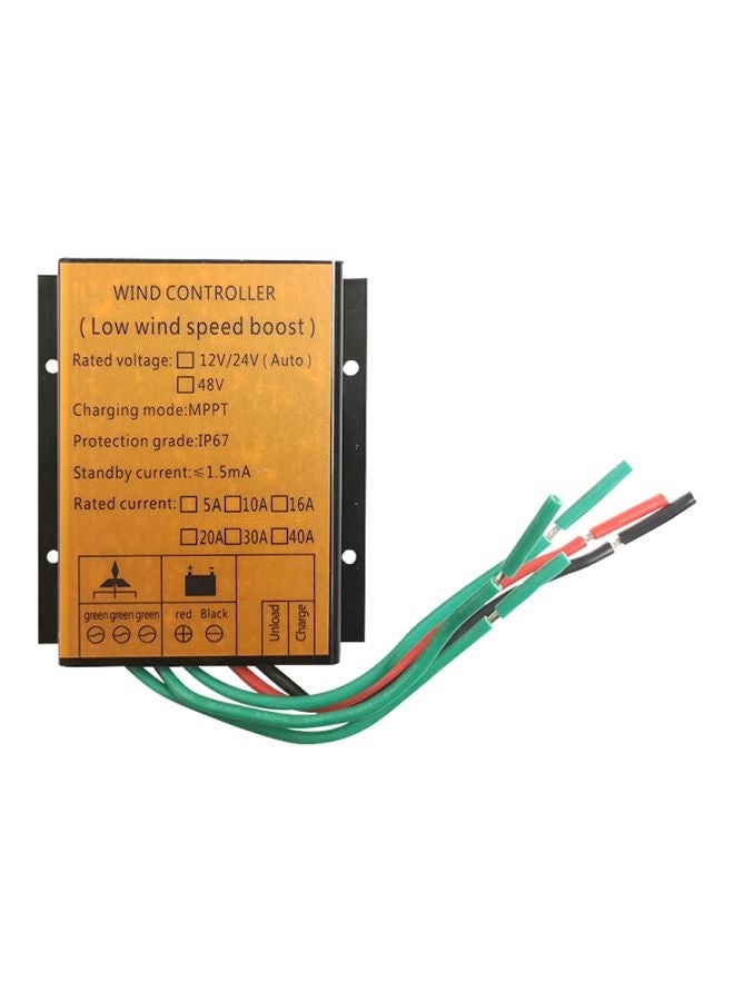 NIBEMINENT Auto Switchable Windturbine Generator Controller Gold/Black/Green 11cm  - Image 1