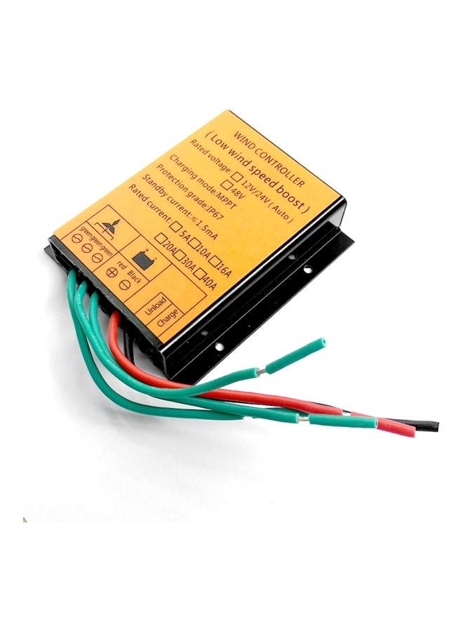 NIBEMINENT Auto Switchable Windturbine Generator Controller Gold/Black/Green 11cm  - Image 4