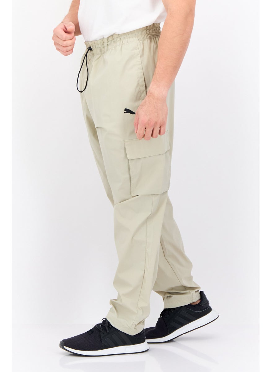 PUMA Men Sportswear Fit Outdoor Cargo Pants, Light Beige  - Image 3
