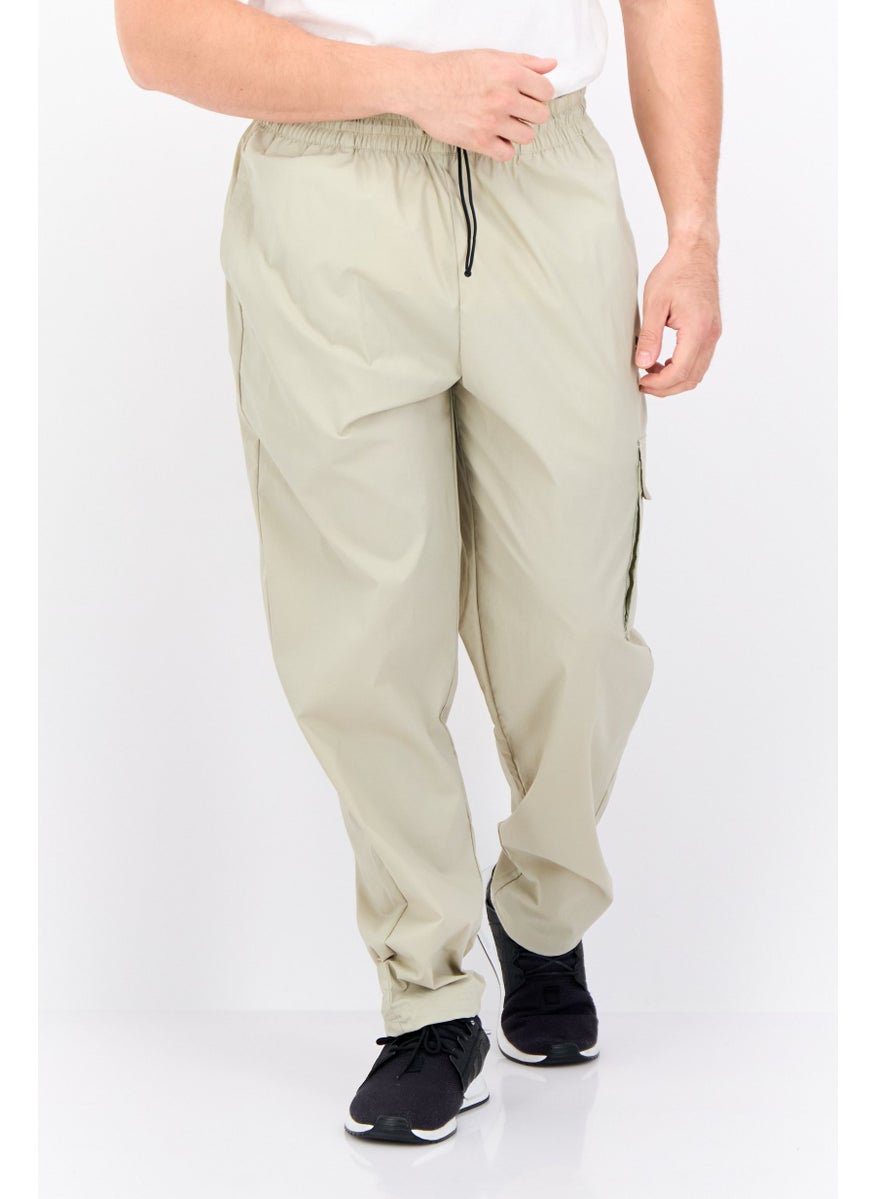 PUMA Men Sportswear Fit Outdoor Cargo Pants, Light Beige  - Image 1