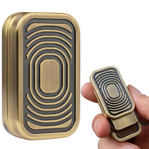 INIMAGINE Stress Relief Toys Adults, Fidget Toy, Relaxation Fidget Slider Adults Portable Fidgets Gifts Slider Poker Toy Focus Anxiety Stress Relief Desk Toys Slider Sensory Toy for Kids Women Men(4.3×2.5cm) - Image 1