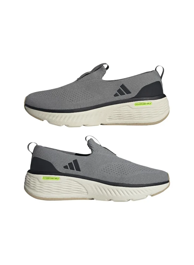 adidas حذاء رياضي رجالي Cloudfoam Go Lounger رمادي مقاس 6.5