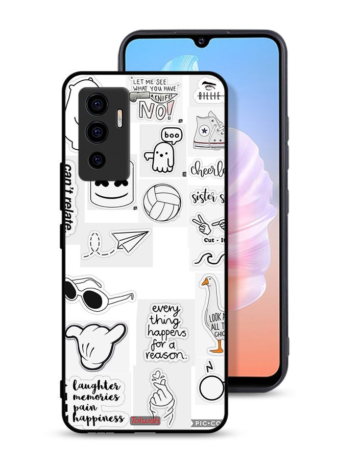 Tolwak Vivo V23e Protective Case Cover Can Not Relate - Image 1