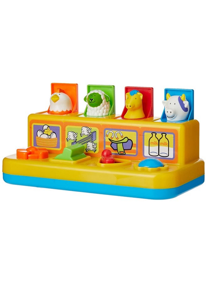 وقت مرح مجموعة Fun Time Pop Up Farmyard Friends باللون الأصفر - Image 1