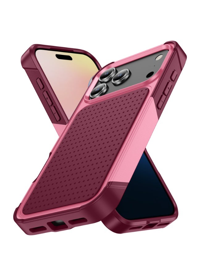 ZXING iPhone 17 Pro Max Case 2026 Military Grade Magnetic Protection Slim Builtin Stand Shockproof Cover Compatible with MagSafe - Image 1