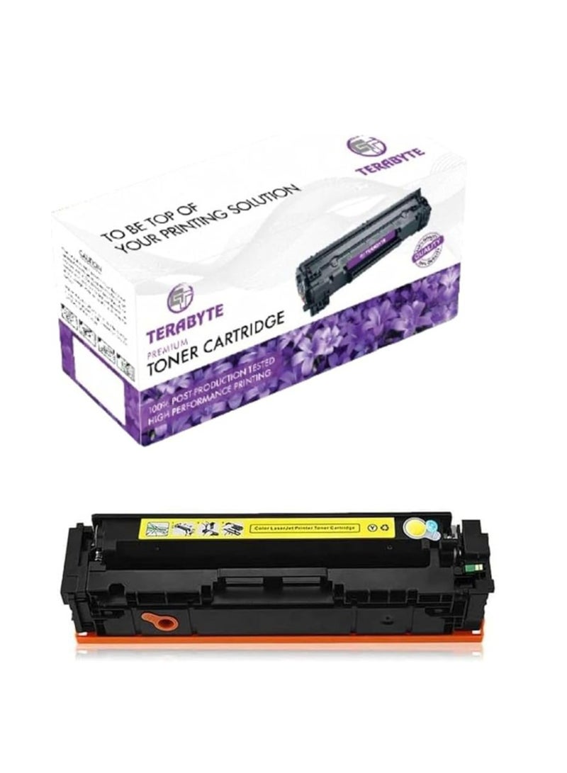Terabyte 716 Compatible TONER Yellow Compatible Toner Cartridge for Use in i-SENSYS LBP-5050, LBP-5050 n, MF 8000 Series, MF 8030 cn, MF 8040 cn, MF 8050 cn, MF 8080 cw / imageCLASS MF 8050 cn (Yellow) - Image 1