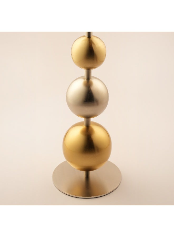 Homez تصميم هلال زخرفي رمضاني، ذهبى 17*20*59 سم - Image 3