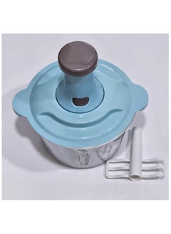 Manual Vegetable Chopper Garlic Masher Meat Grinder Mini Food Chopper Vegetable Crusher Hand Pressure Meat Grinder 2 L - pzsku/Z4E0E5F8E01D50A0136B6Z/45/_/1726991665/56d203ed-215b-4067-97df-d4d399bde965