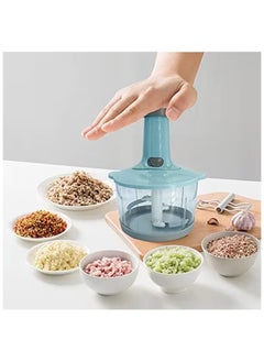 Manual Vegetable Chopper Garlic Masher Meat Grinder Mini Food Chopper Vegetable Crusher Hand Pressure Meat Grinder 2 L - pzsku/Z4E0E5F8E01D50A0136B6Z/45/_/1726992265/d640ad86-f3b9-4ed2-9875-e2825f124364