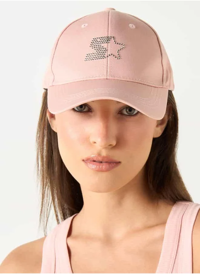 ستارتر Starter Embellished Cap with Buckled Strap Closure