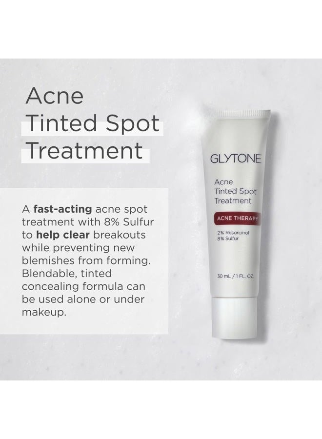 Glytone جلوتون علاج حب الشباب الملون للبقع، 1 fl. oz. - Image 2