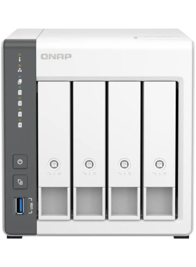 QNAP TS-433-4G-US 4 Bay NAS with Quad-core Processor, 4 GB DDR4 RAM and 2.5GbE Network (Diskless) - Image 5