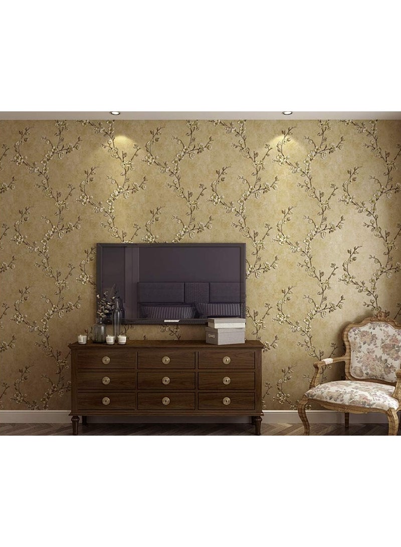 Anna 0.53*4m 3D Stereo Anti-Soil Bedroom Wall Mural Decor - Image 4