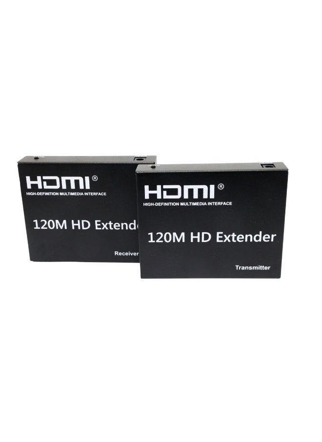 XLT HDMI Ethernet Extender to RJ45 1080P, Connect Over by Cat6 Cat7 Cable - 120m  - Image 2